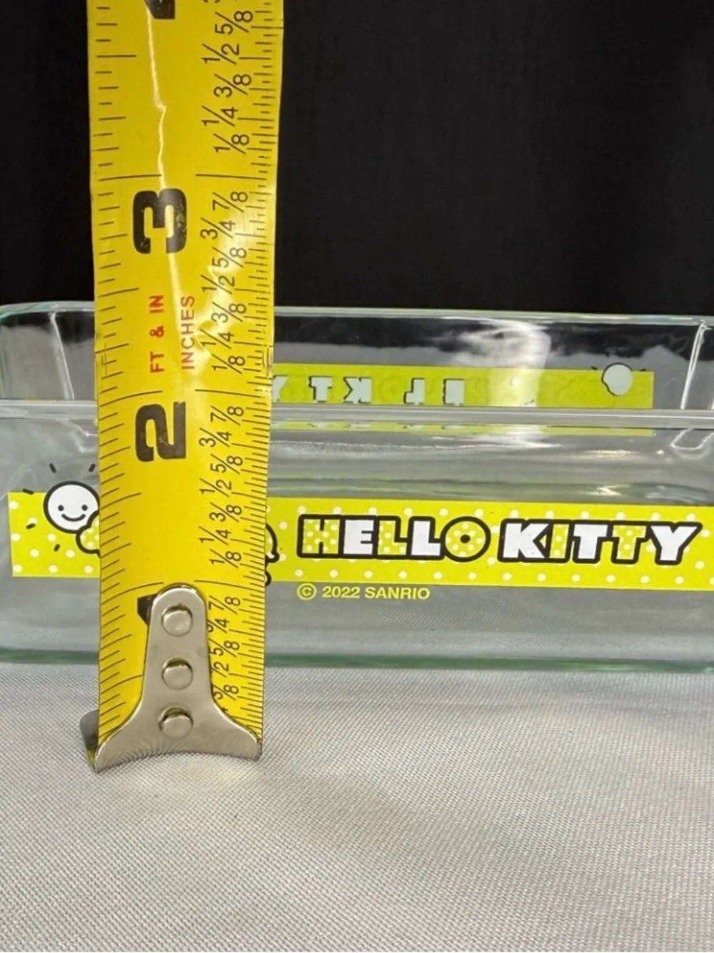 Hello Kitty Pyrex Glass Dish Collection Set of 3 - New NWOT